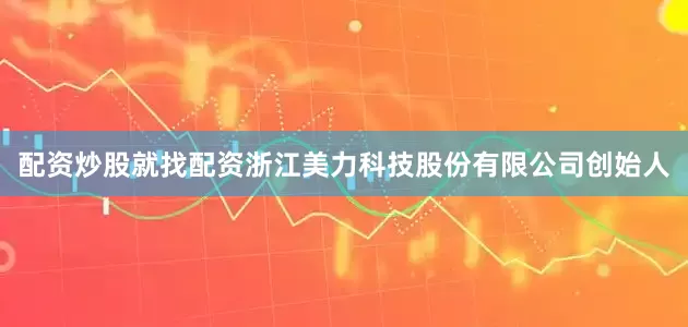 配资炒股就找配资浙江美力科技股份有限公司创始人